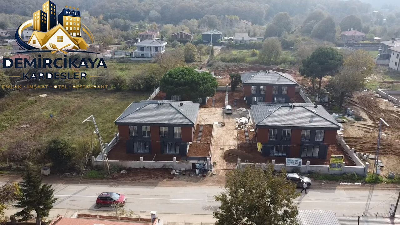 Şile Ahmetlide Modern İkiz Villalar 125m2 3+1